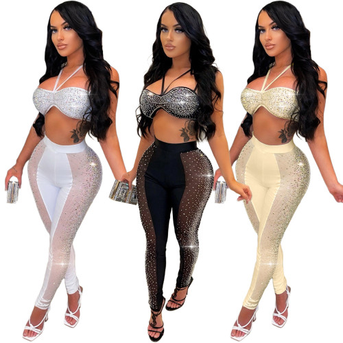 Sling See Though sexy Two Piece Set