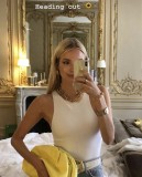 Fashion Women's Solid Color Bodysuit Women's