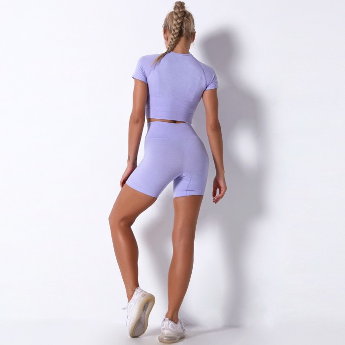 Sexy Seamless Tight Shorts Sports Yoga suit