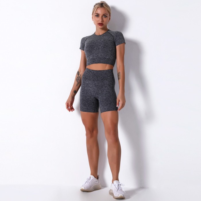 Sexy Seamless Tight Shorts Sports Yoga suit