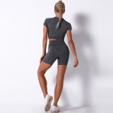 Sexy Seamless Tight Shorts Sports Yoga suit