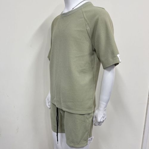 Summer Men's Short Sleeved T-shirt and Shorts Suit