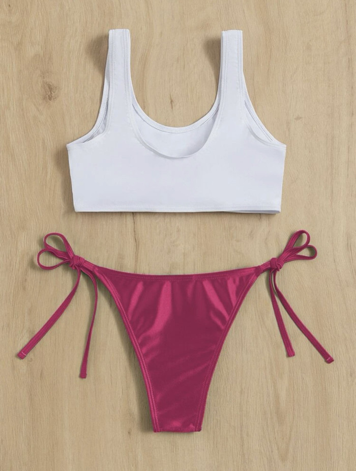 IHOOV Printed Top Swimsuit Bikini