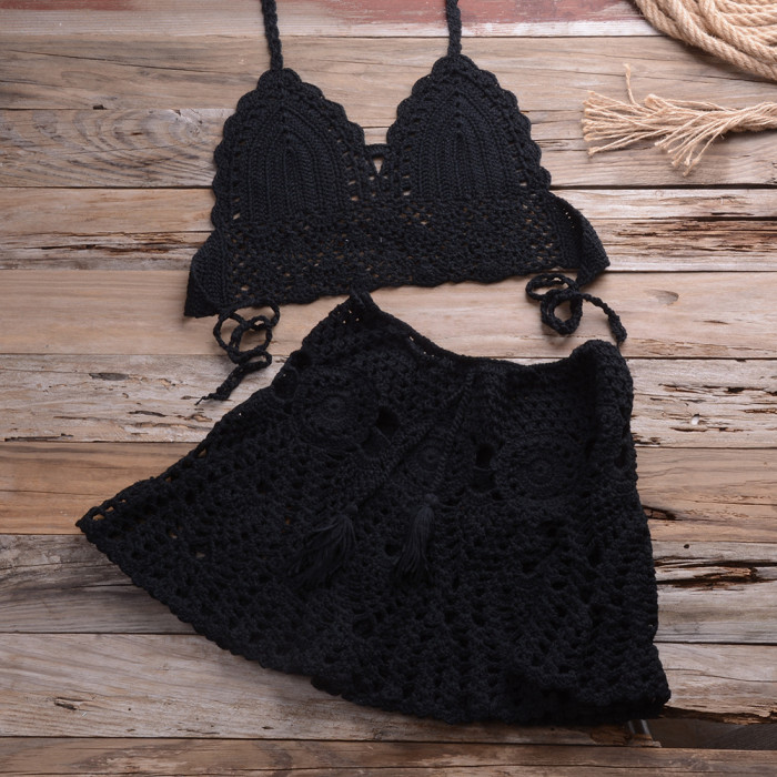 Crochet Bikini Cover Up Beach Wear