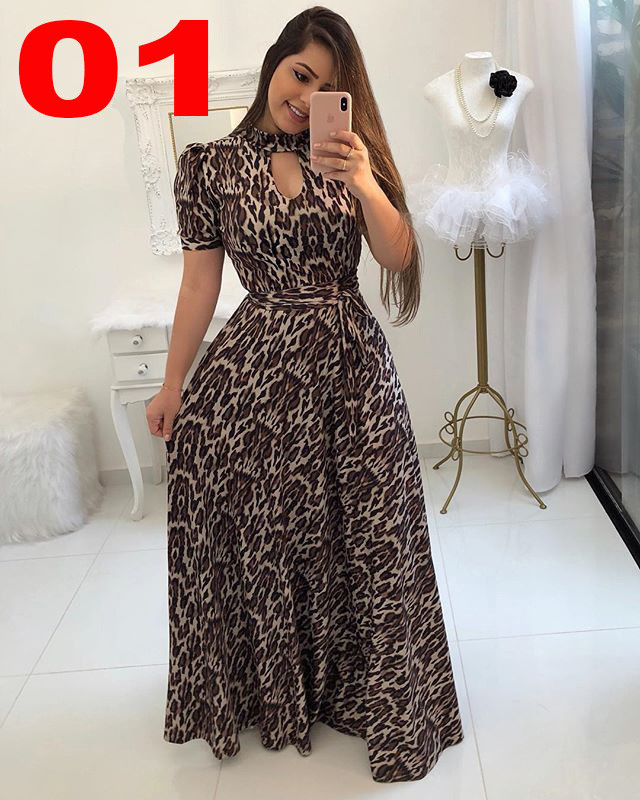 Plus Size Bohemian Casual Maxi Long Dress