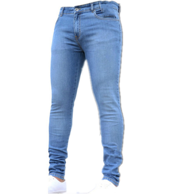 Men's Tght Mid Rise Jeans Pants