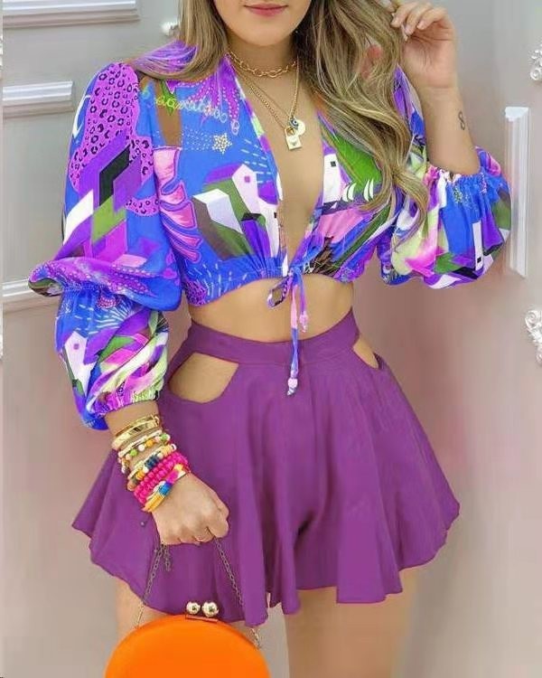 Two Piece Fashion Casual Suit