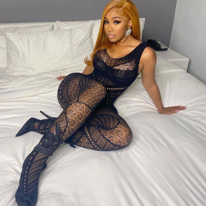 Fishnet Hollow Out Sexy Body Stocking