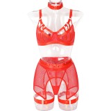 Interwoven Bra Soft Net Sexy Underwear