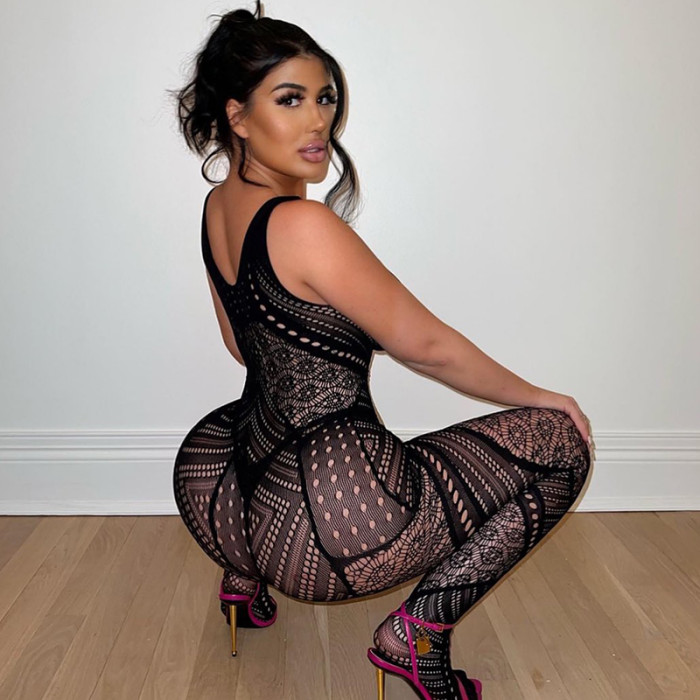 Fishnet Hollow Out Sexy Body Stocking