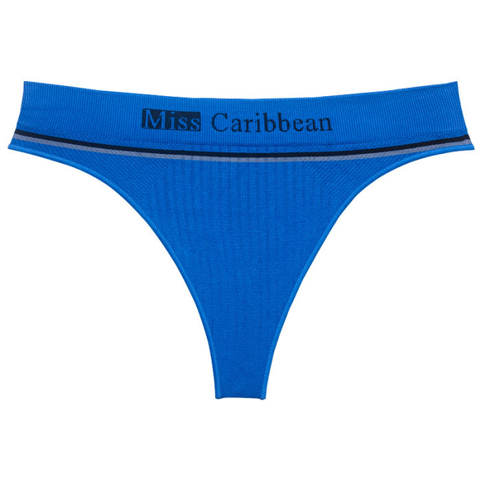 Miss caribbean Underwear Sports Fitness Women's  Thread Seamless Traceless Briefs