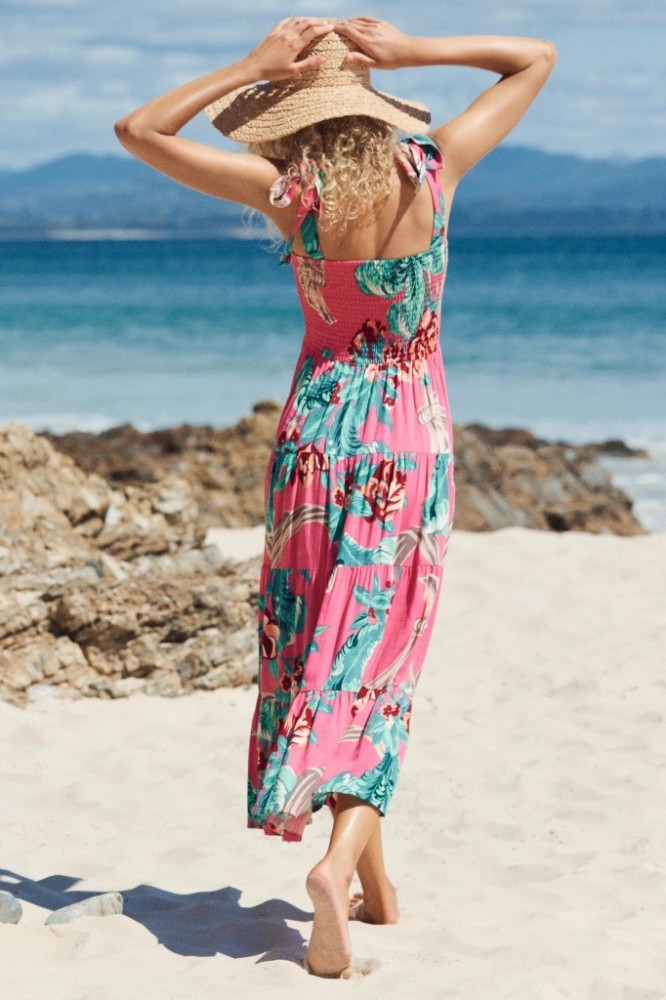 Bohemian Casual Maxi Boho Dress