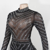 Women Sexy Beaded Jumpsuit