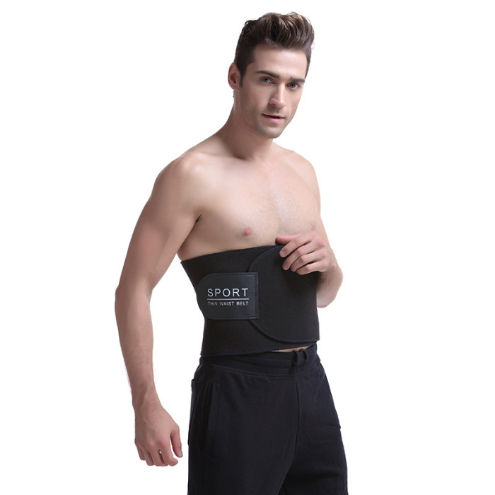Men's and women's waist shaping waist abdominal belt sweat belt postpartum waist belt corset restraint belt