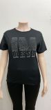 Hot Drill Round Neck T-shirt