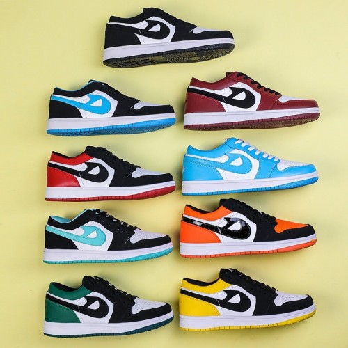 Colorblock Lace-up Front Sports Basketball Shoes