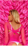 open crochet sexy fishnet bodystocking