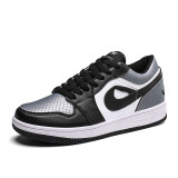 Colorblock Lace-up Front Skate Shoes