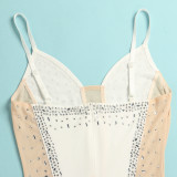Luxury Diamond Rhinestone Mesh Sexy Club Dress