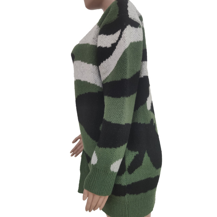 Long Sleeve knit Sweater Cardigan