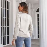 Women's Long Sleeved Satin Shirt