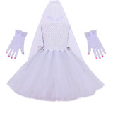 Halloween Children Cosplay Vampire Poncho Dress