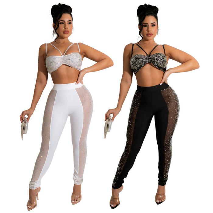 Sling See Though sexy Two Piece Set