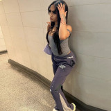 Letter Print Casual Jogger Pant