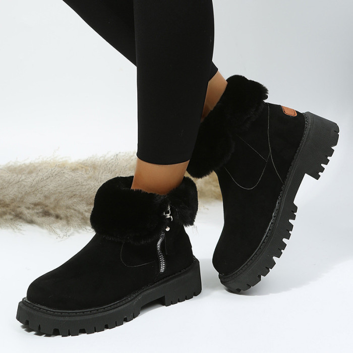 Women's Winter Plush Warm Boots