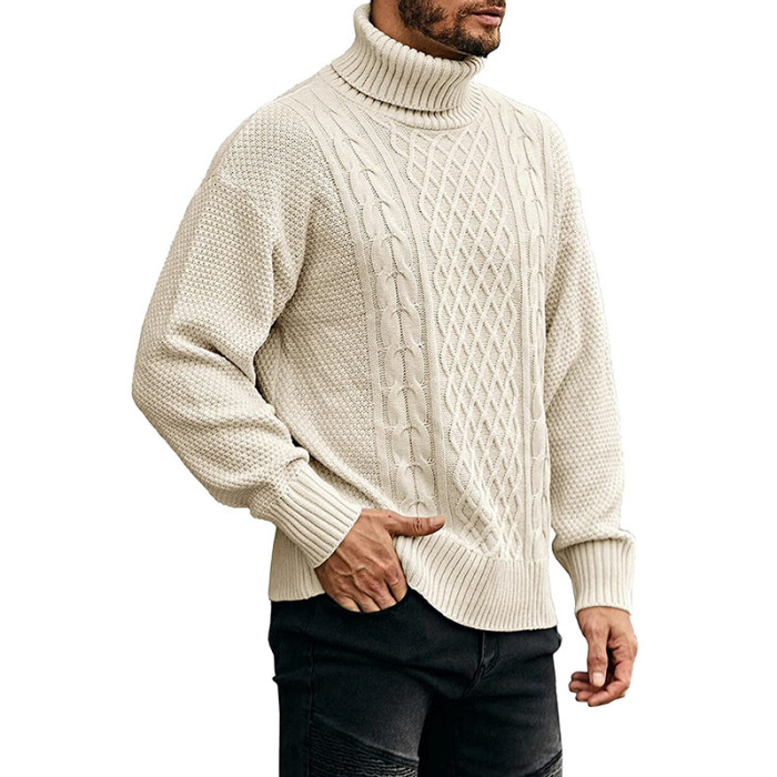 High Collar Pullover Sweater