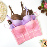 Sports Bra Stretch Mesh Breathable Underwear