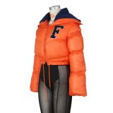 Thick Puff Jackets Cropped Puffer Coats
