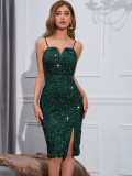 Sequin Sling Bodycon Dresses