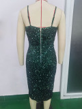 Sequin Sling Bodycon Dresses