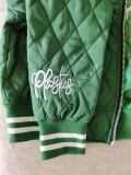 Letter Print Bubble Short Jacket
