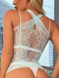 Erotic Lingerie Sexy Open Crotch Bodystock Lingerie