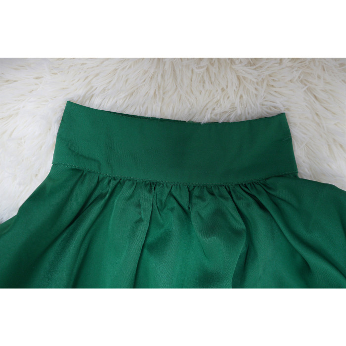 Pleated Maxi Skirt 2 Piece Dress