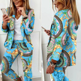 Print Matching 2 Piece Outfit Set
