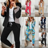 Print Matching 2 Piece Outfit Set