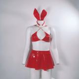 Pu Leather Sexy Bunny Cosplay Lingerie