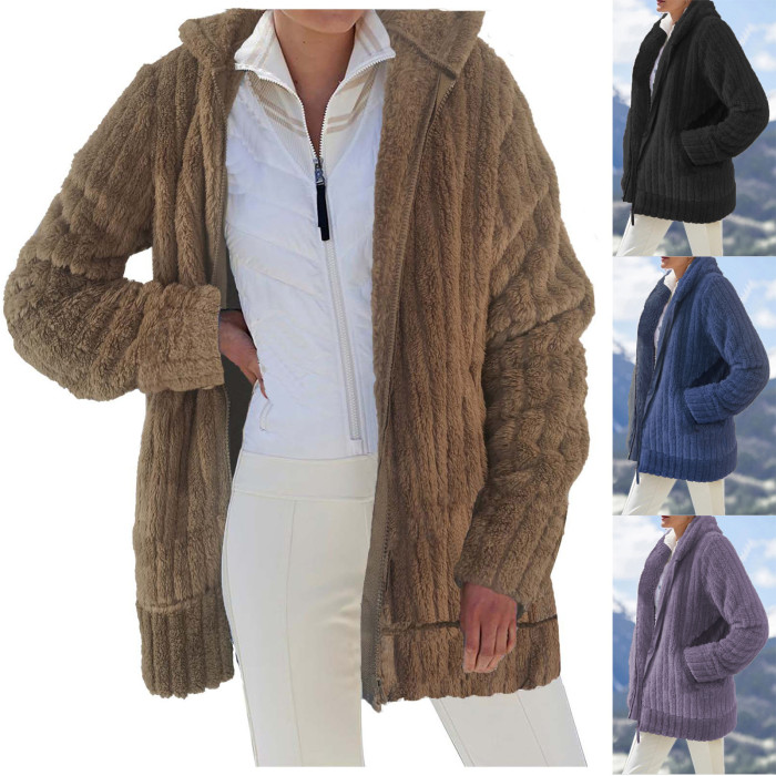 Winter Faux Fur Jacket Coat