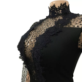 Lace Mesh Sexy One Piece Jumpsuit