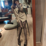 Women's Diamond Plaid Pantyhose
