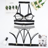 Sexy Mesh Women's Underwear Set