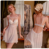 Backless Lace Sexy Night Dress