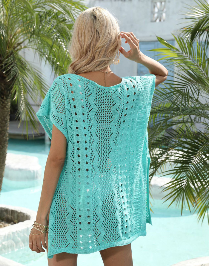 Crochet Cover Up Beach Dress