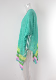 Hollow Out Bikini Cover Up Beach Dress