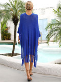 Over Size Summer Tassel Beach Dress