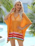 Hollow Out Bikini Cover Up Beach Dress