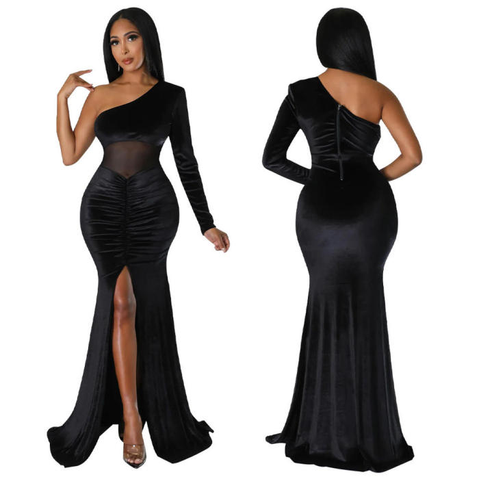 Velvet Party Sexy Mermaid Dresses